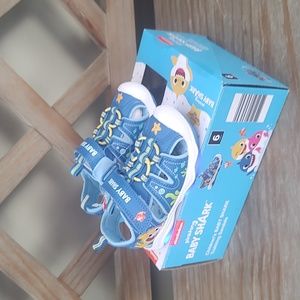 Baby Shark light up sandals